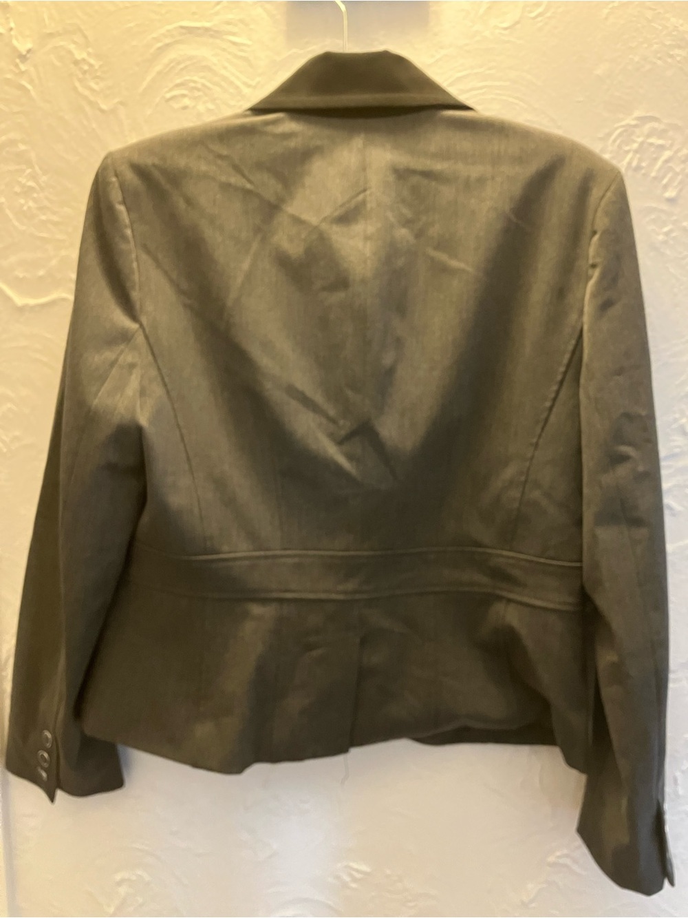 New York & Company Gray and Black Two-Piece Blazer and Pants Suit - Picture 6 of 9